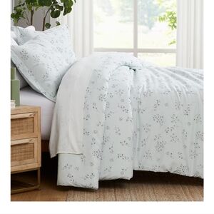 Southshore Fine Living, Inc. 3-Pc Comforter Full Size Set, Sweet Florals Blue